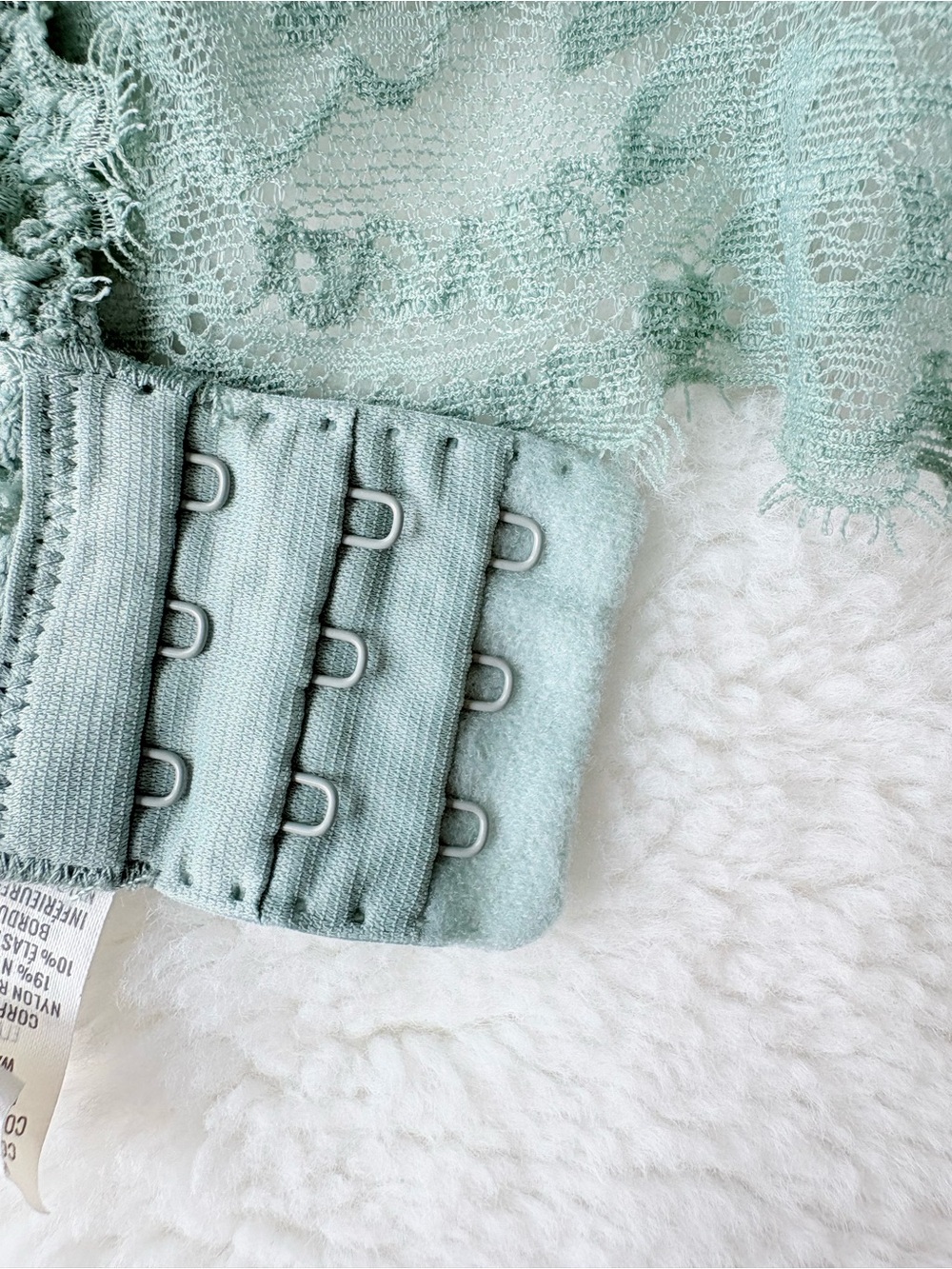 Aerie Lace Bralette in Mint Green, M - Picture 6 of 9